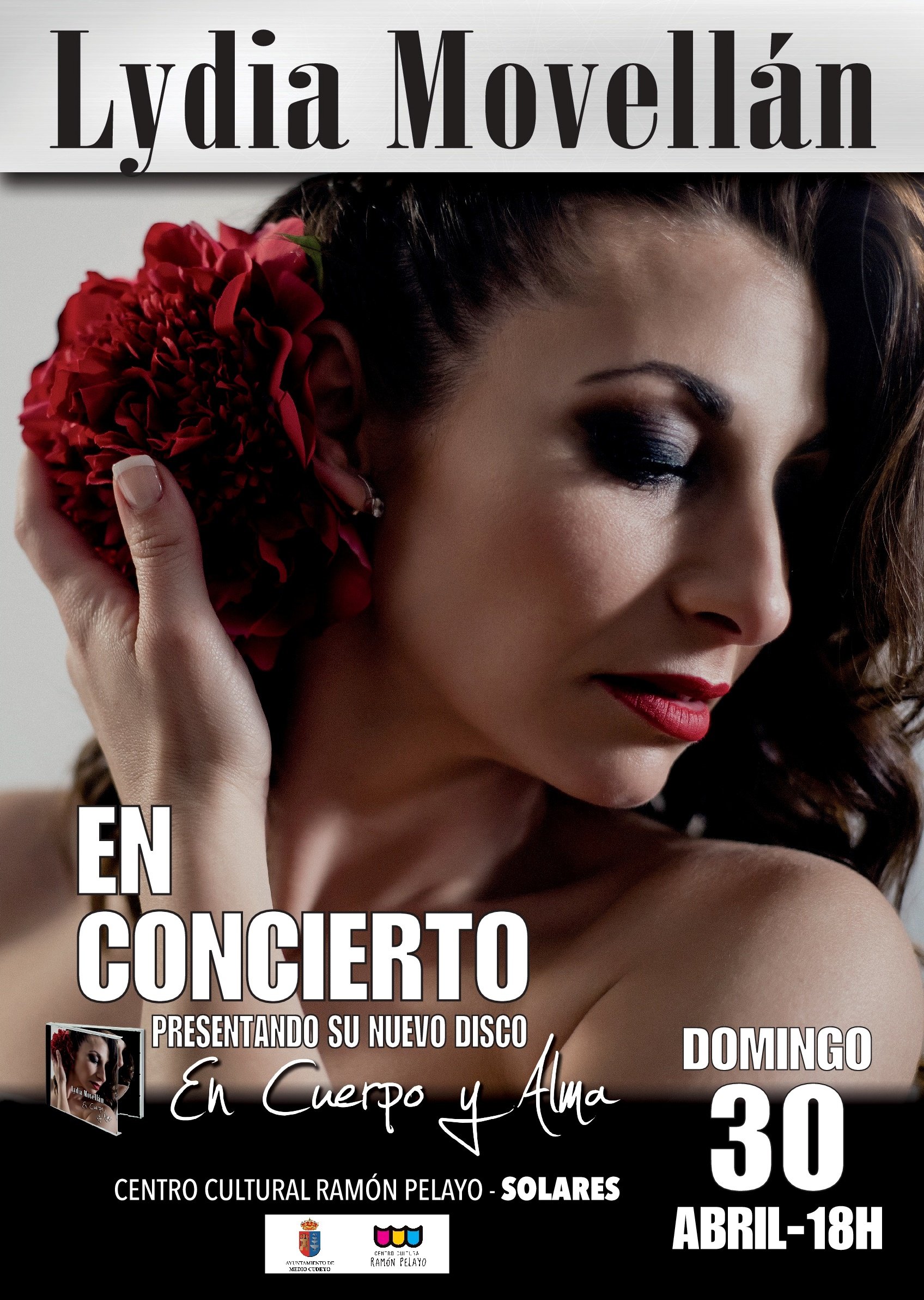 Concierto de Lydia Movellán en el Centro Cultural Ramón Pelayo de Solares