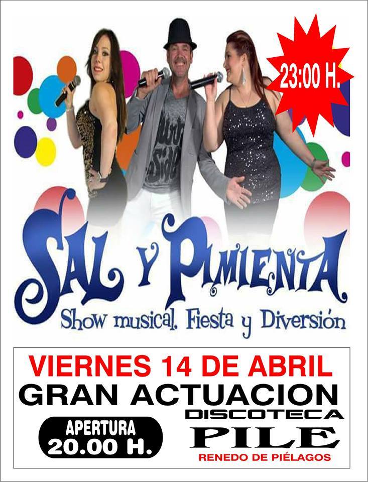 Concierto de Sal y Pimienta en La Pilé de Renedo de Piélagos