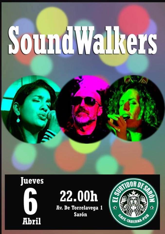 Concierto de Sound Walkers en el Surtidor de Sarón