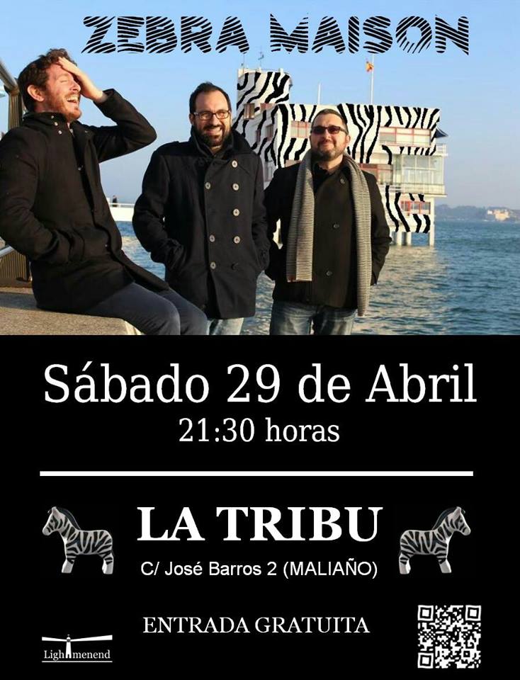Concierto de Zebra Mansion en La Tribu de Maliaño