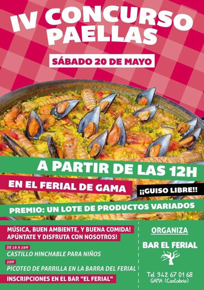 Concurso de Paellas en Gama