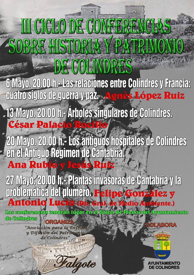 Conferencia sobre historia y patrimonio de Colindres