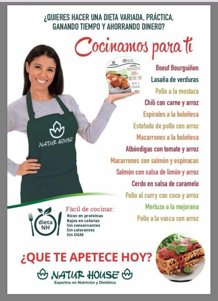 Degustación de platos Naturhouse en Peñacastillo