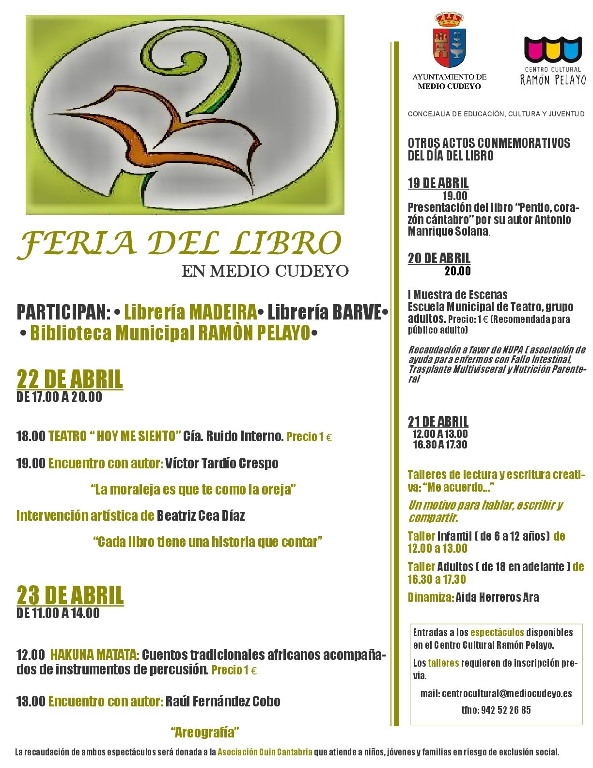 Feria del Libro 2017 en Medio Cudeyo