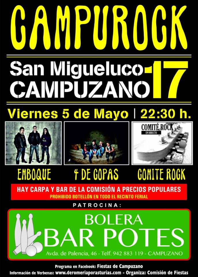 Festival Campurock 2017 en Campuzano