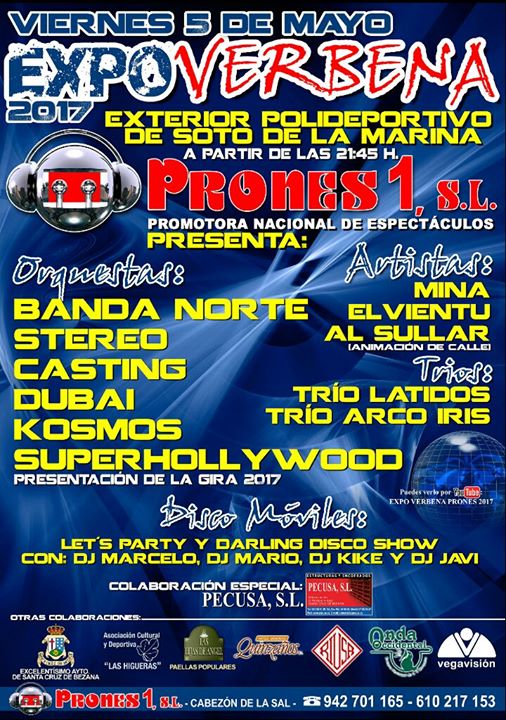 Fiesta Expoverbena en Soto de la Marina