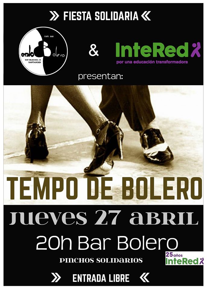 Fiesta solidaria y concierto en el Bar Bolero de Santander