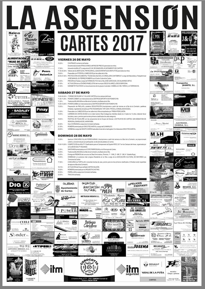 Fiestas de La Ascensión en Cartes 2017