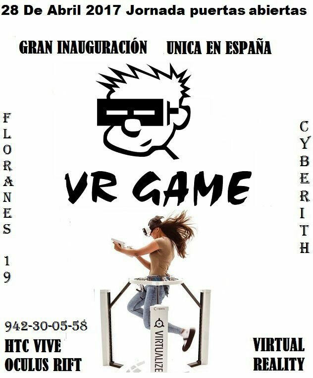 Gran Inauguración en España del VR Game en Santander
