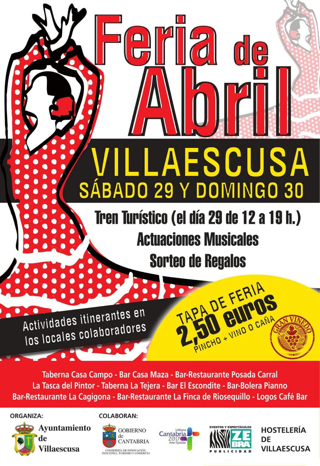 Feria de abril en Villaescusa