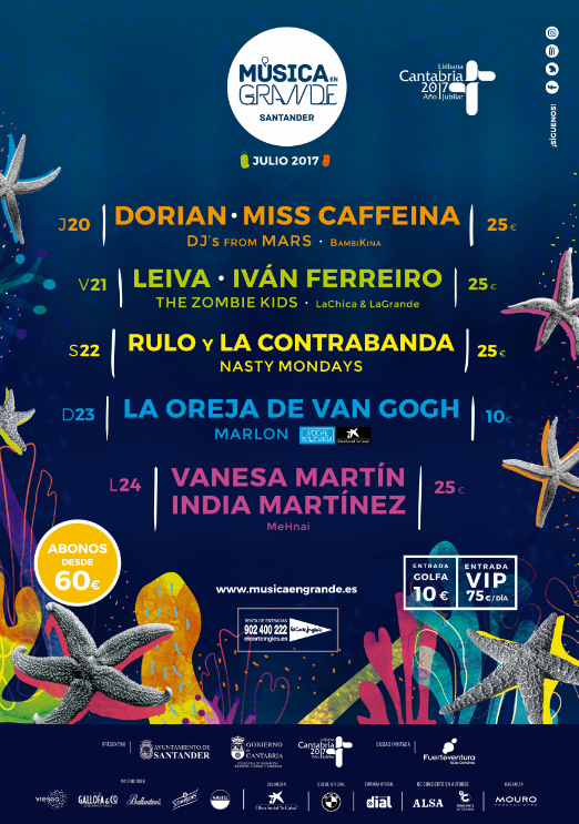 Música en Grande 2017 en el Palacio de la Magdalena de Santander