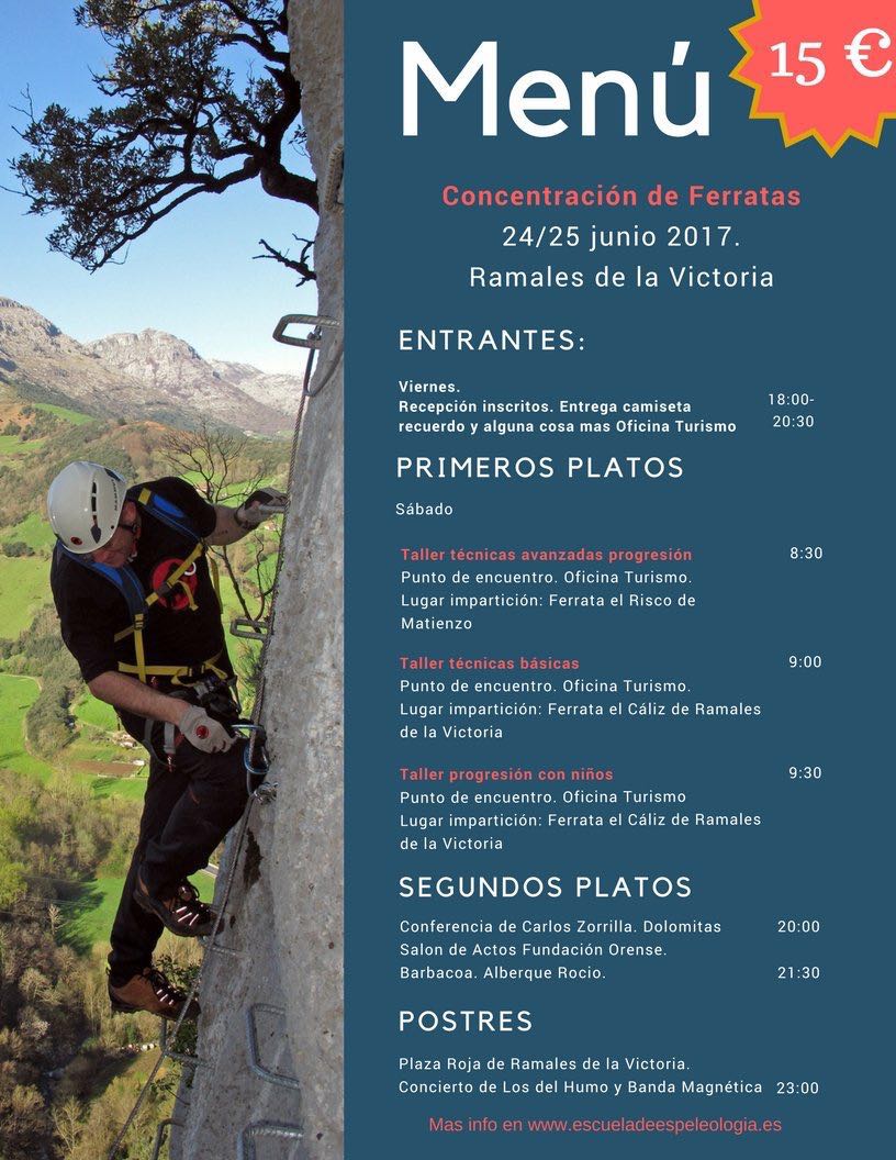 Concentración de Ferratas en Ramales de la Victoria