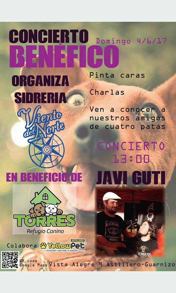Concierto Benéfico de Javi Guti en Viento del Norte de Astillero
