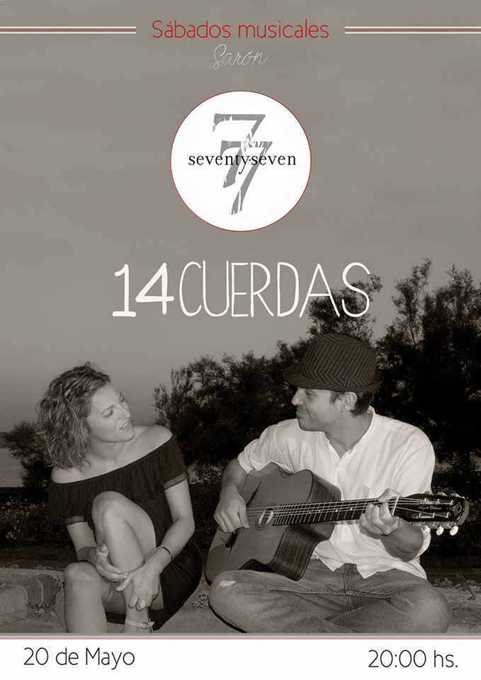 Concierto de 14 Cuerdas en el Seventy Seven de Sarón