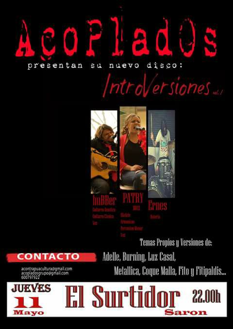 Concierto de Acoplados en el Surtidor de Sarón