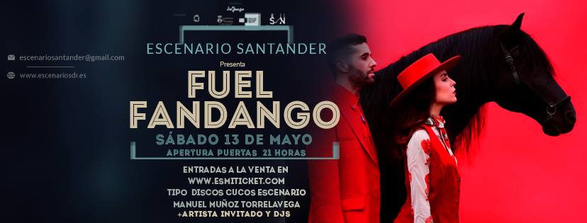 Concierto de Fuel Fandango en Escenario Santander