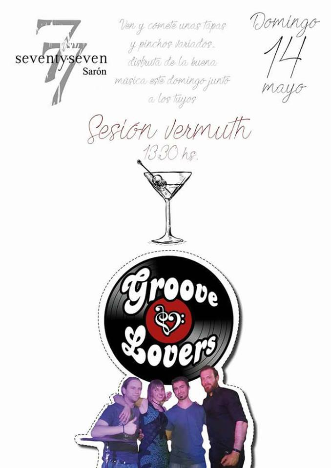 Concierto de Groove Lovers en el seventyseven 77 de Sarón