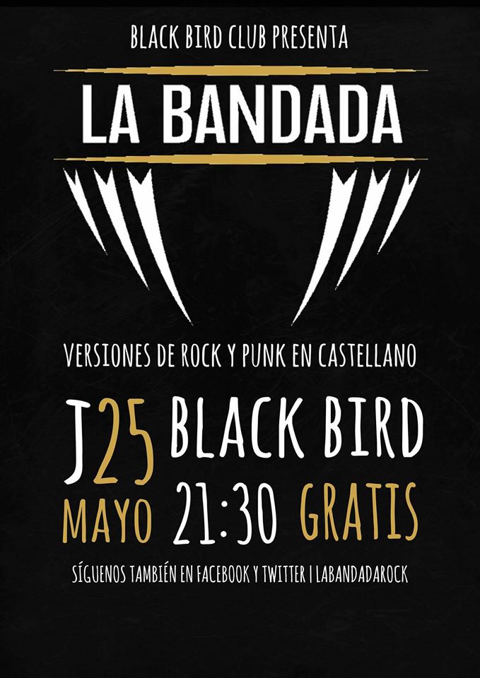 Concierto de La Bandada en el Black Bird de Santander