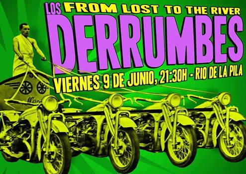 Concierto de Los Derrumbes en el Rio de la Pila de Santander