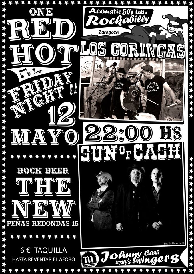 Concierto de Sun of Cash y Los Coringas en el Rock Beer the New de Santander