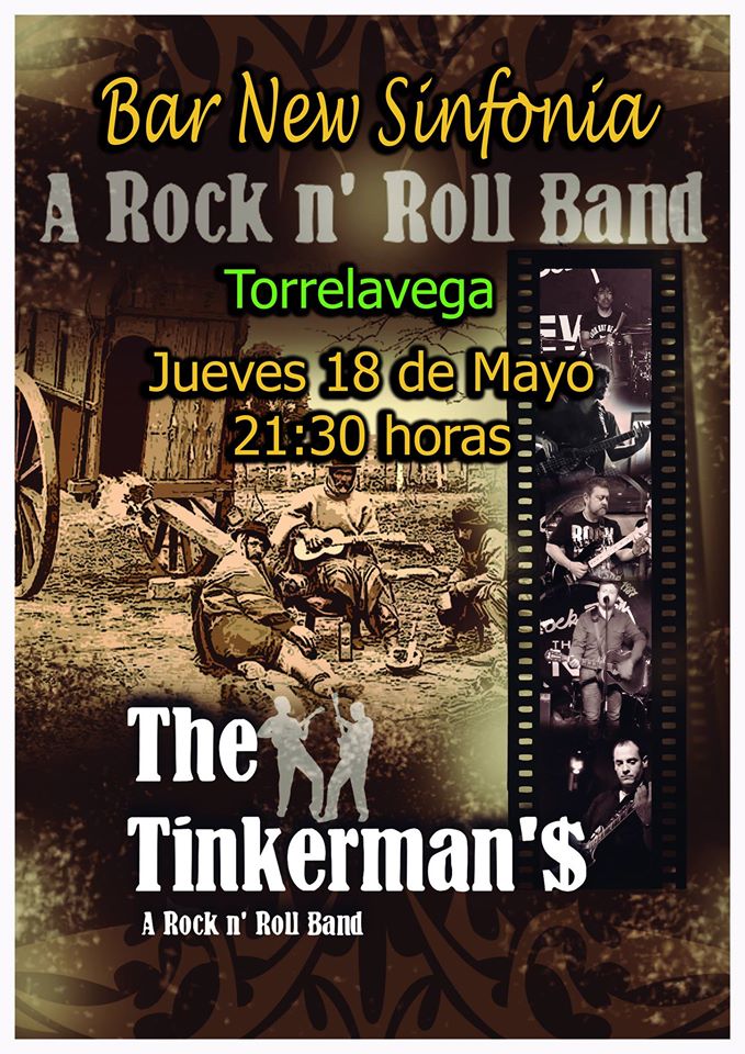 Concierto de The Tinkerman´s en el New Sinfonía de Torrelavega