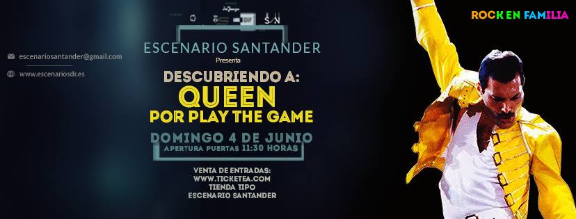 Concierto tributo a Queen en Escenario Santander