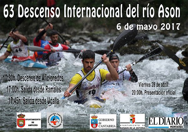 Descenso internacional del rio Asón en Ampuero 2017
