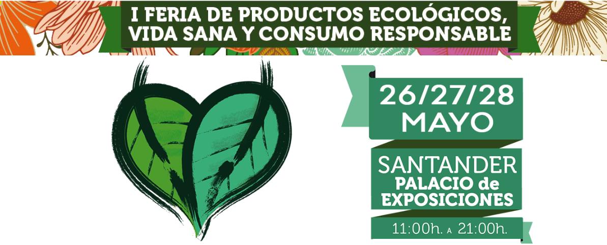Feria de productos ecológicos en el Palacio de Exposiciones de Santander
