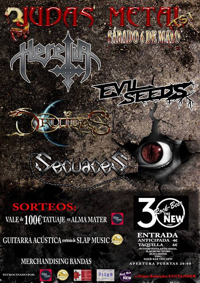Festival Judas Metal Fest en el Rock Beer the New de Santander