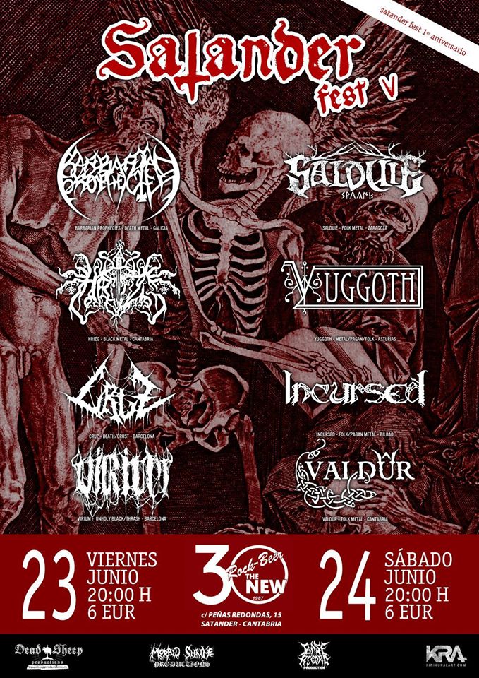 Festival Satander Fest en el Rock Beer the New de Santander