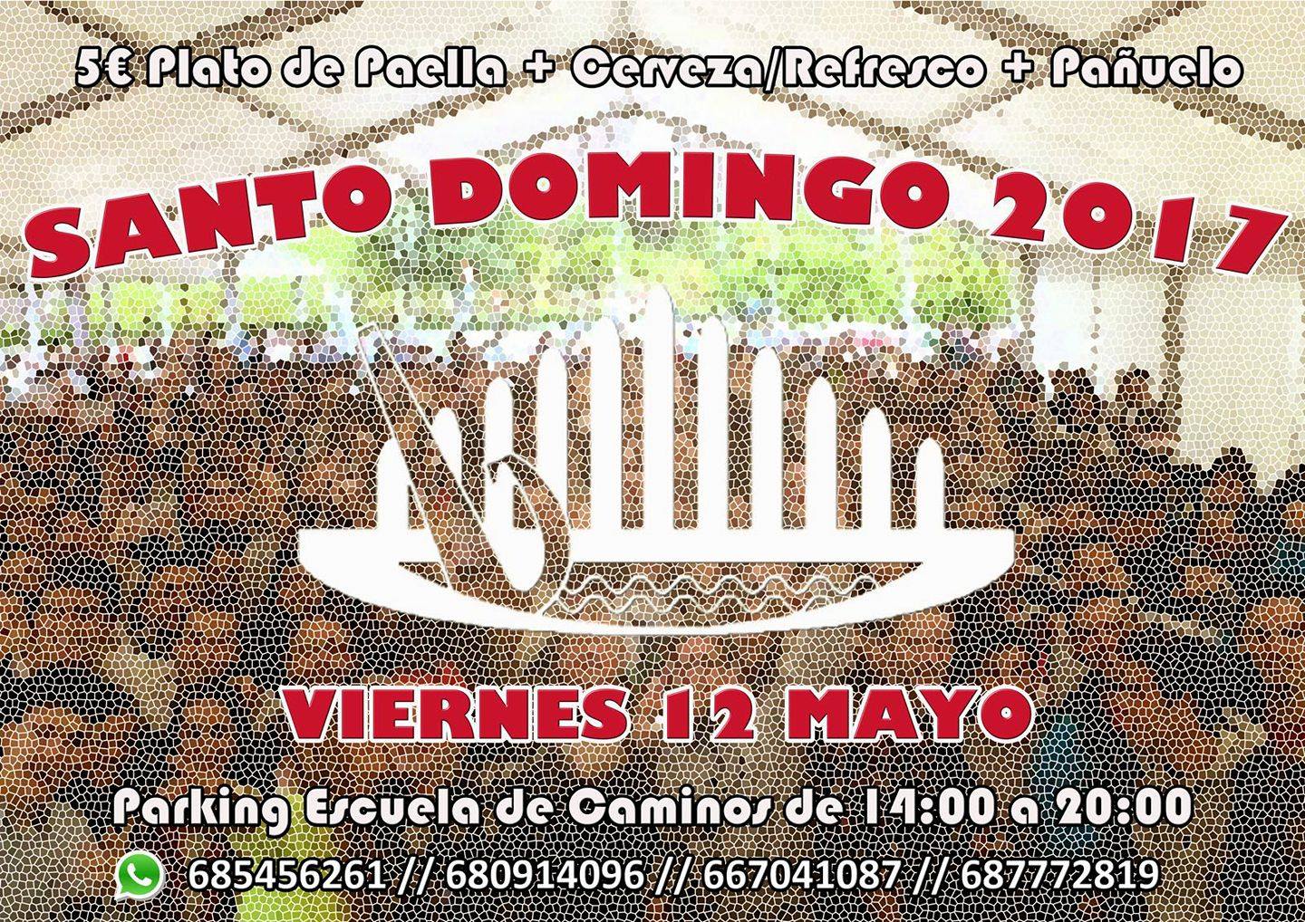 Fiesta universitaria Santo Domingo 2017 en Santander