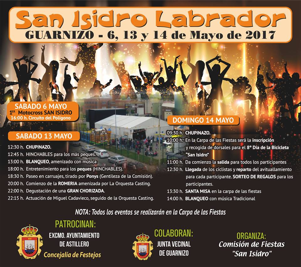 Fiestas de San Isidro Labrador en Guarnizo 2017