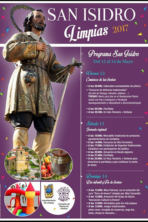 Fiestas de San Isidro en Limpias 2017