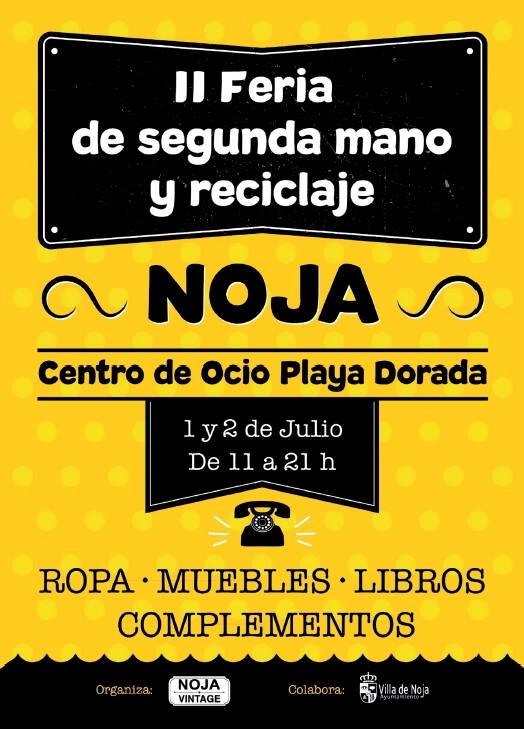 II Feria de Segundamano y Reciclaje en Noja