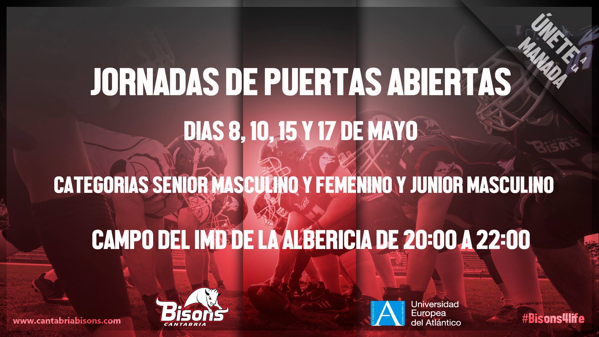 Jornadas de Puertas Abiertas Fútbol Americano en La Albericia