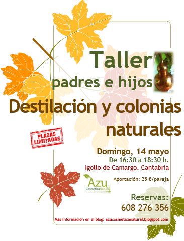 Taller padres e hijos, Destilación en alambique y colonias naturales en Igollo de Camargo