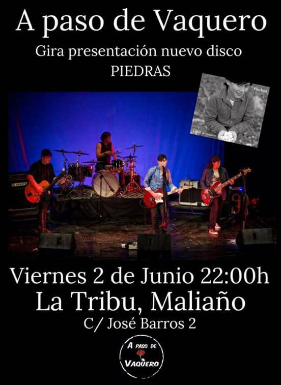 Concierto de A Paso de Vaquero en La Tribu de Maliaño