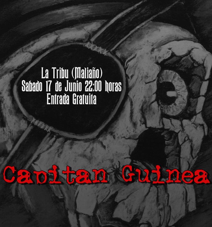 Concierto de Capitán Guinea en La Tribu de Maliaño