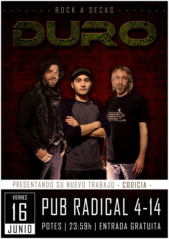 Concierto de Duro en el pub Radical de Potes