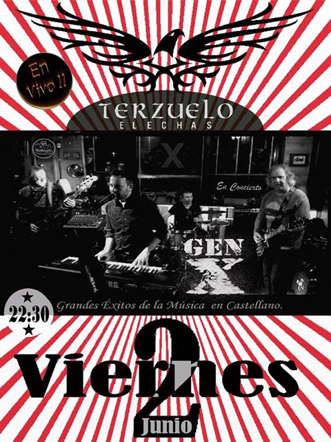 Concierto de Gen X en la taberna Terzuelo de Elechas