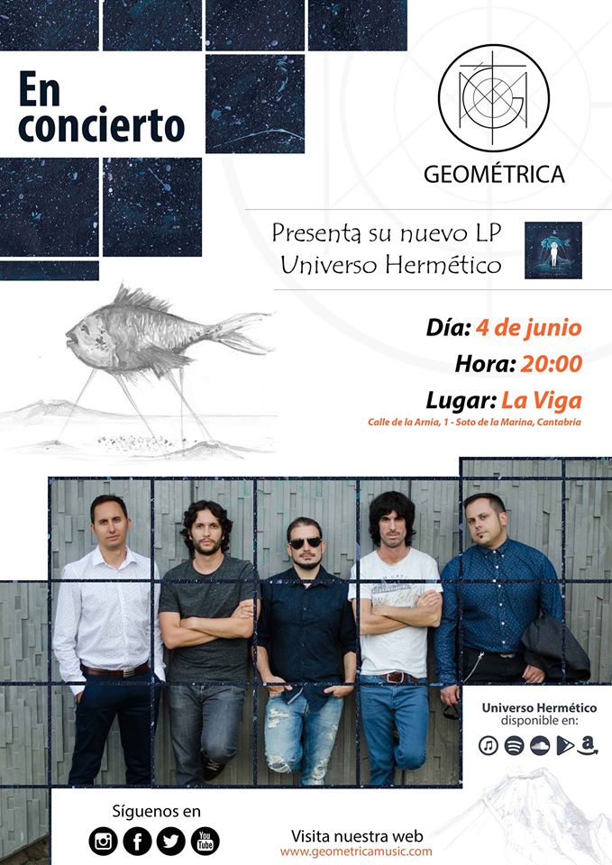 Concierto de Geométrica en La Viga de Soto de la Marina