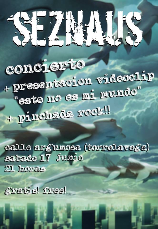 Concierto de SezNaus en la Calle Argumosa de Torrelavega