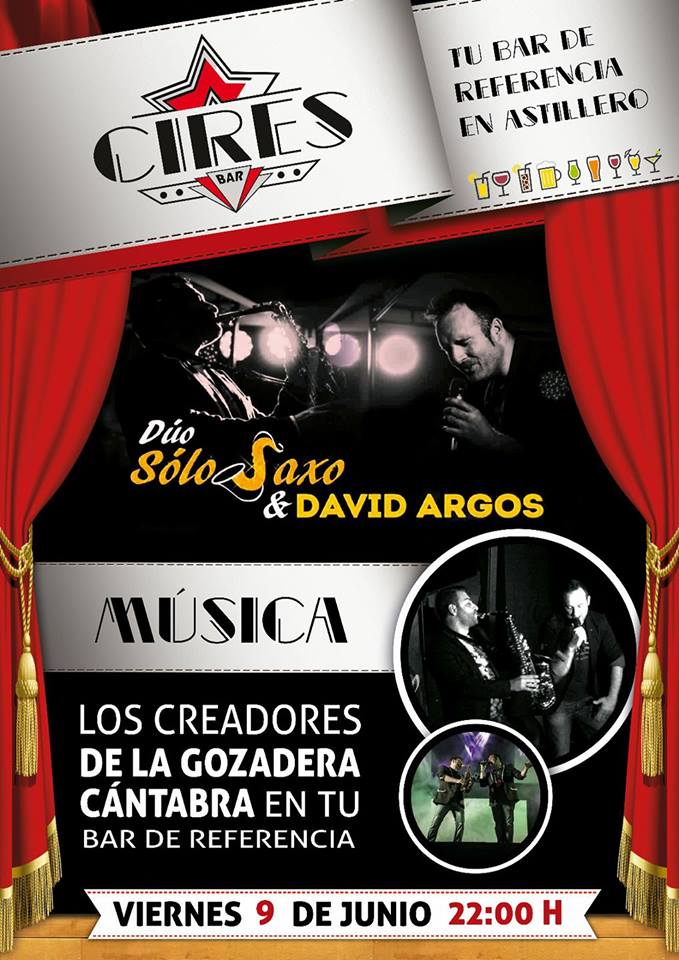 !!!!! CANCELADO!!!!! Concierto de Solo Saxo y David Argos en el Cires de Astillero