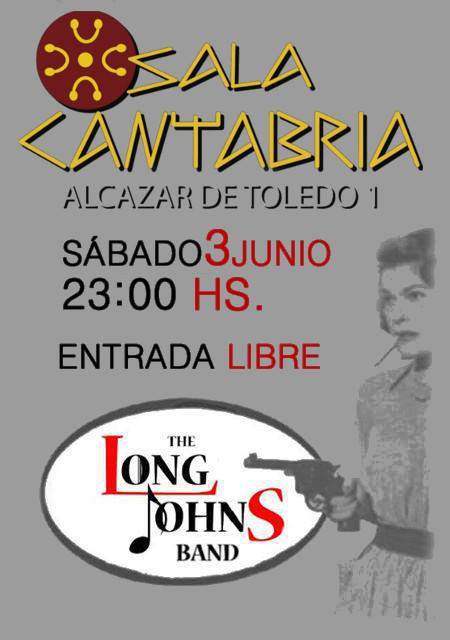 Concierto de The Long Johns Band en la Sala Cantabria de Santander