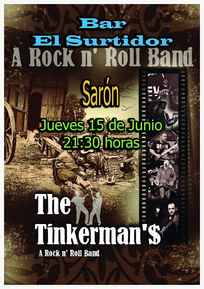 Concierto de The Tinkerman´s en el Surtidor de Sarón