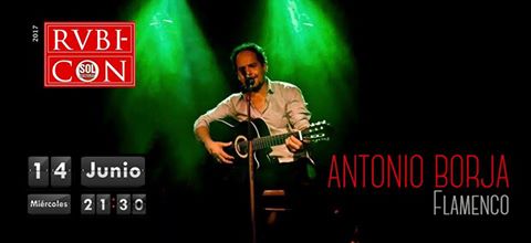 Concierto flamenco de Antonio Borja en el Rvbicón de Santander