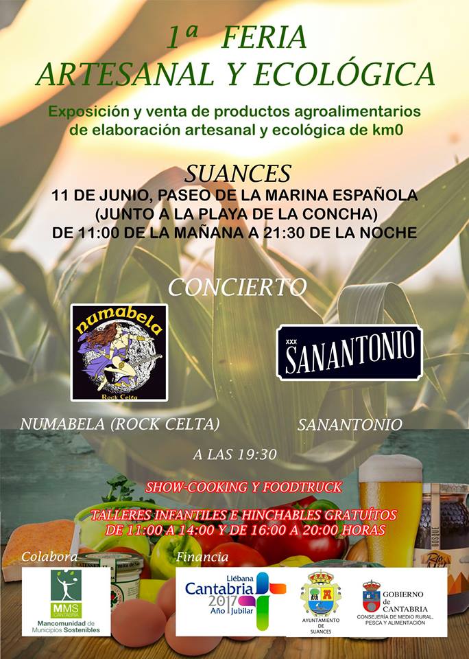 Feria de artesanía ecológica en Suances