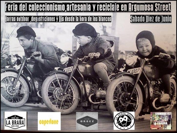 Feria del Coleccionismo,Artesanìa y Reciclaje en Argumosa Street de Torrelavega