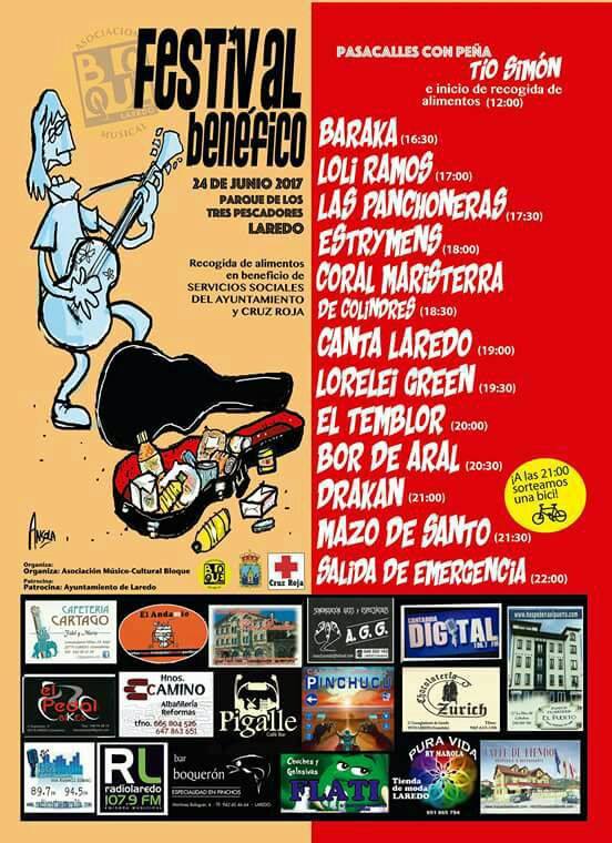 Festival Benéfico Operación Kilo en Laredo