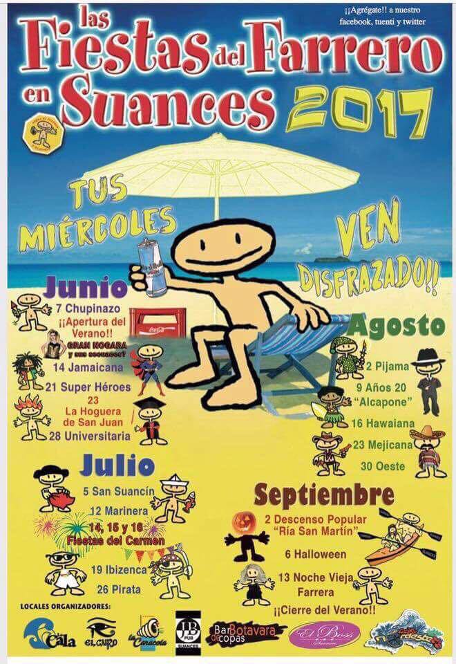 Fiestas de El Farrero en Suances 2017